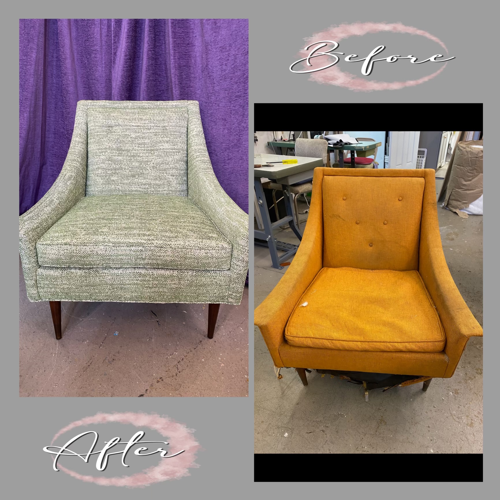 Bergerie Upholstery — work sample 3
